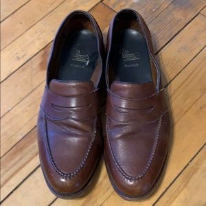 Allen Edmonds Randolph penny loafer shoes 10.5 D